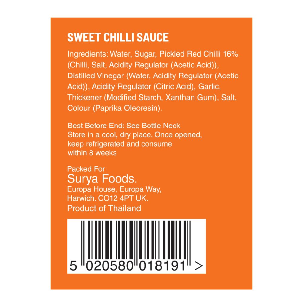 THAI DRAGON Sweet Chilli Sauce - Fruity & Spicy Edge | 700ml Bottle 2