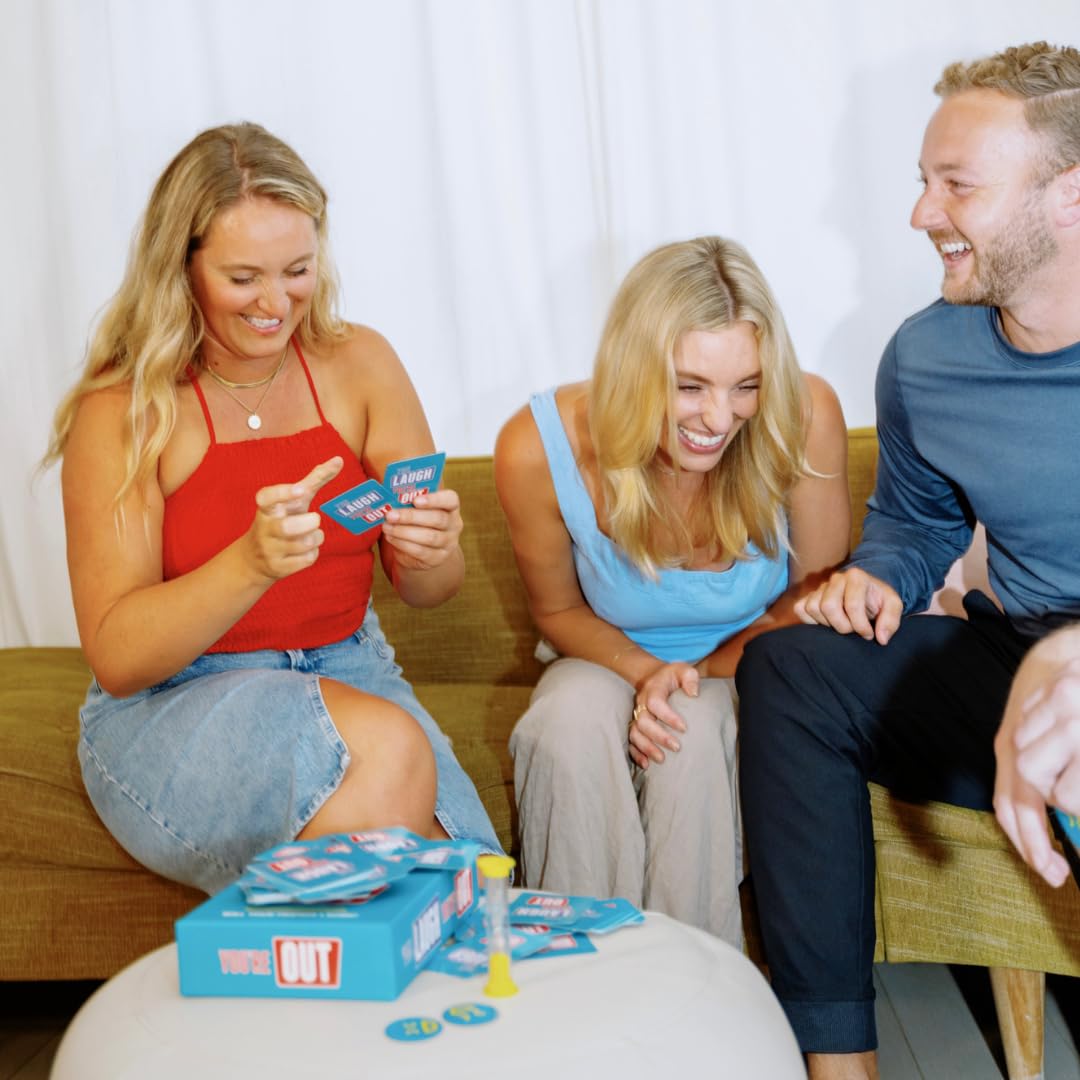 DSS Games You Laugh You're Out - A Family Party Card Game 12