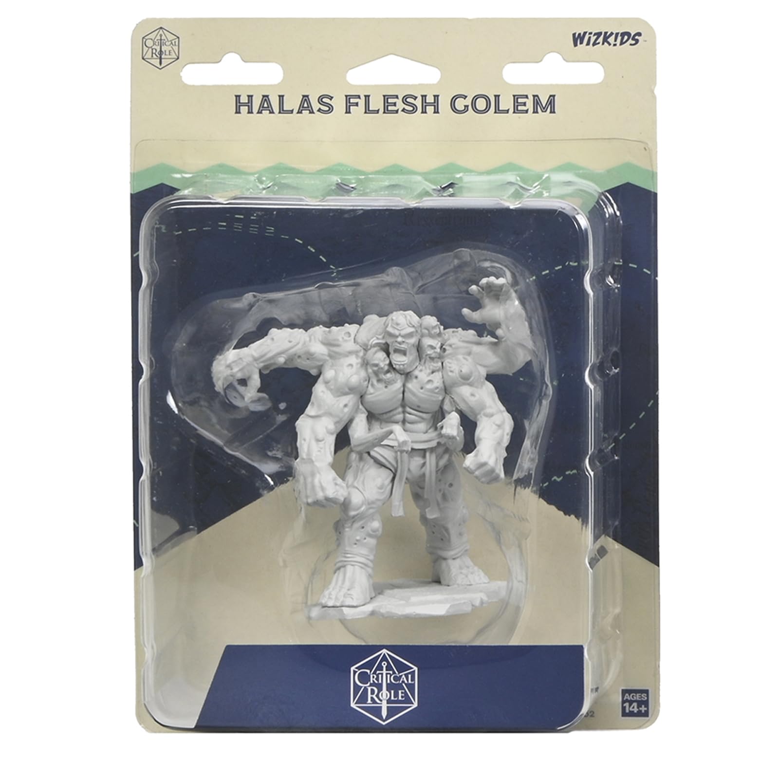 Critical Role Halas Flesh Golem Paintable Miniature by WizKids 1