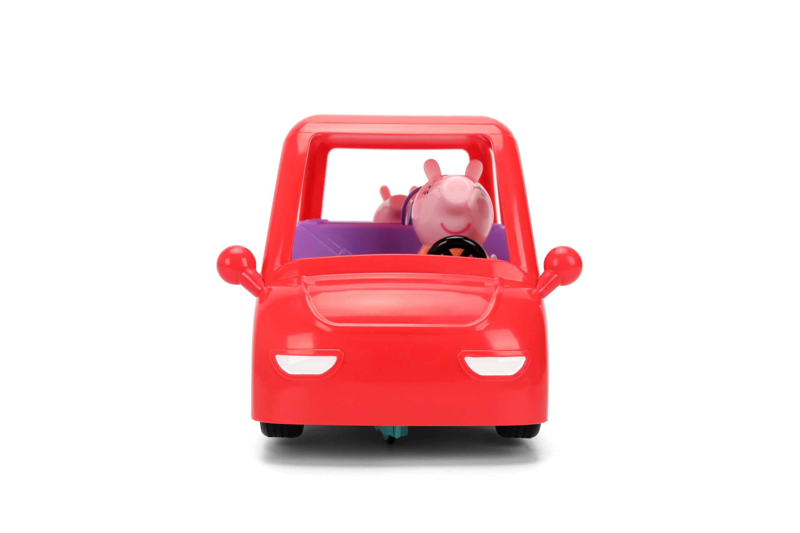 Jada Peppa Pig Family Car R/C - Duck-Shaped Remote Control Vehicle for Preschoolers 5