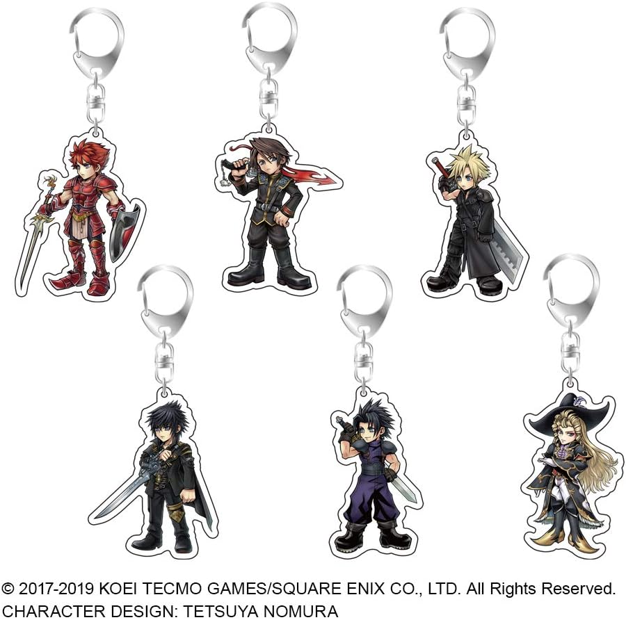 Square-Enix Kuja Dissidia Final Fantasy Acrylic Keychain Keyring (Zubehör)