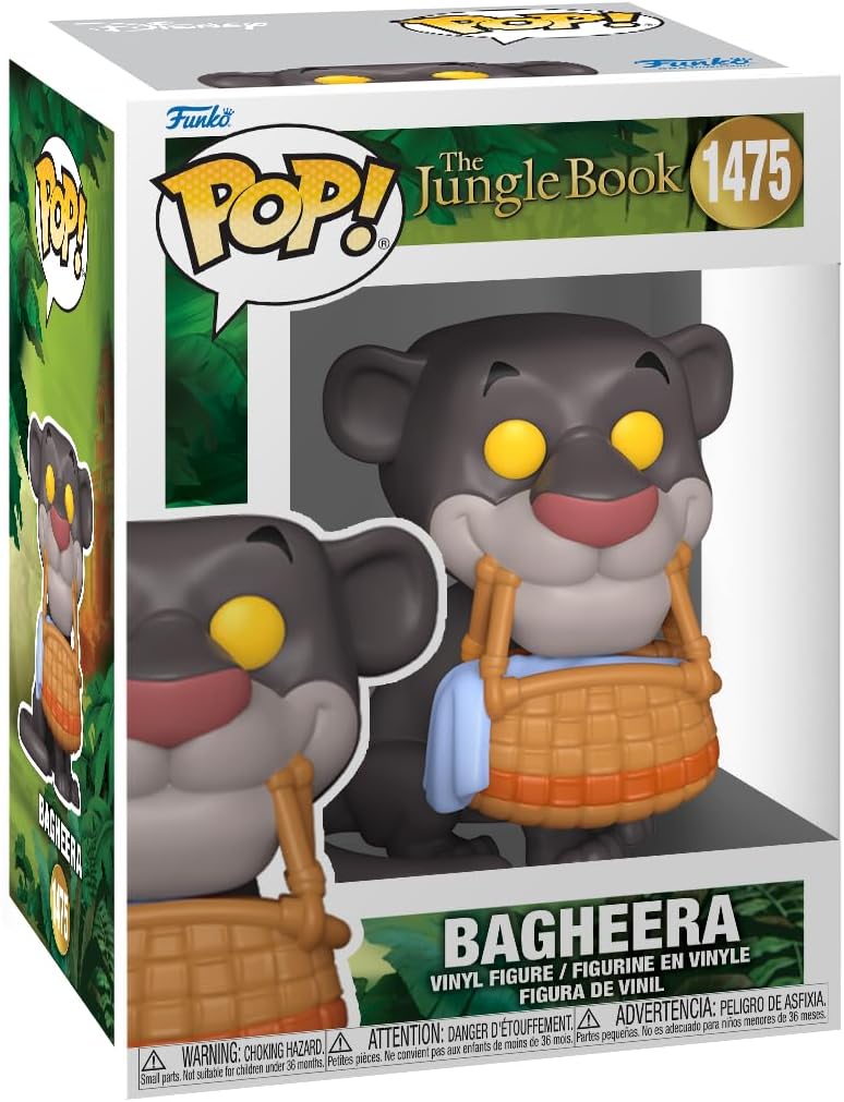 Funko Pop! Disney The Jungle Book - Bagheera with Basket Vinyl Figure