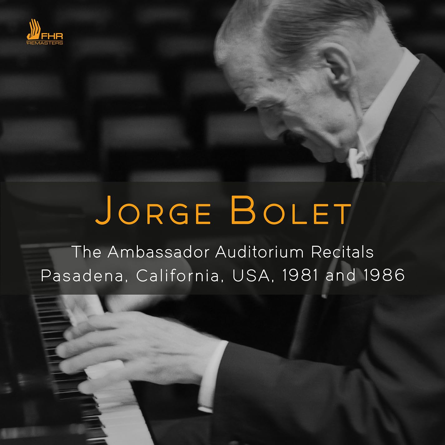 Jorge Bolet - The Ambassador Auditorium Recitals 1981 and 1986 [3 Audio CD] 1