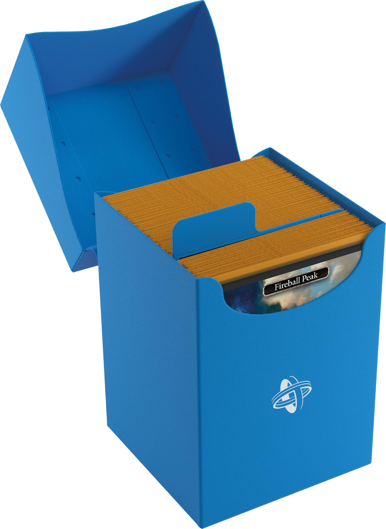 Gamegenic 100-Kartendeckhalter – Blaue Aufbewahrungsbox für 100 doppelseitig gesleevte Karten 6