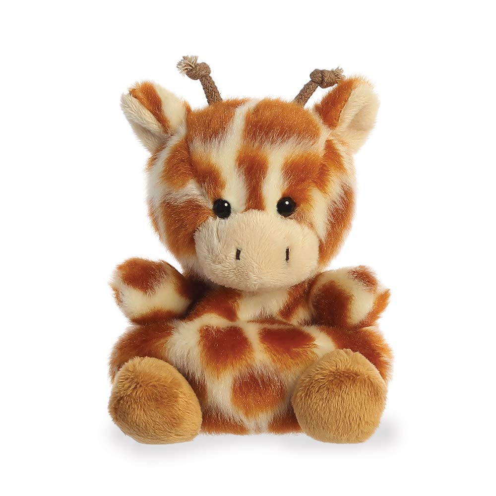 AURORA Palm Pals Safara The Giraffe Soft Toy - 5 inches, Multicolor, Suitable from Birth