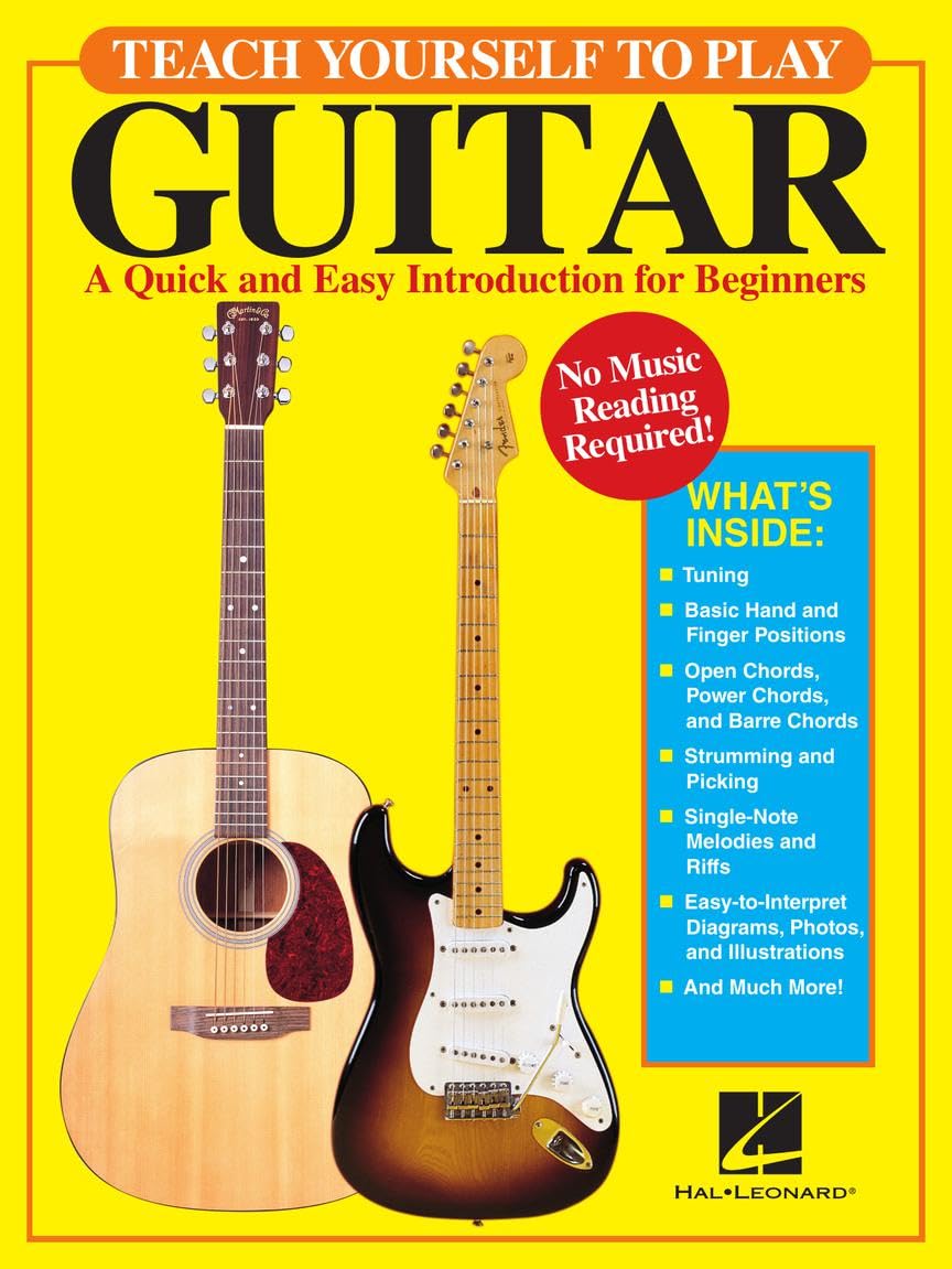 Hal Leonard Teach Yourself to Play Guitar - Beginner Instruction | Paperback | English 1