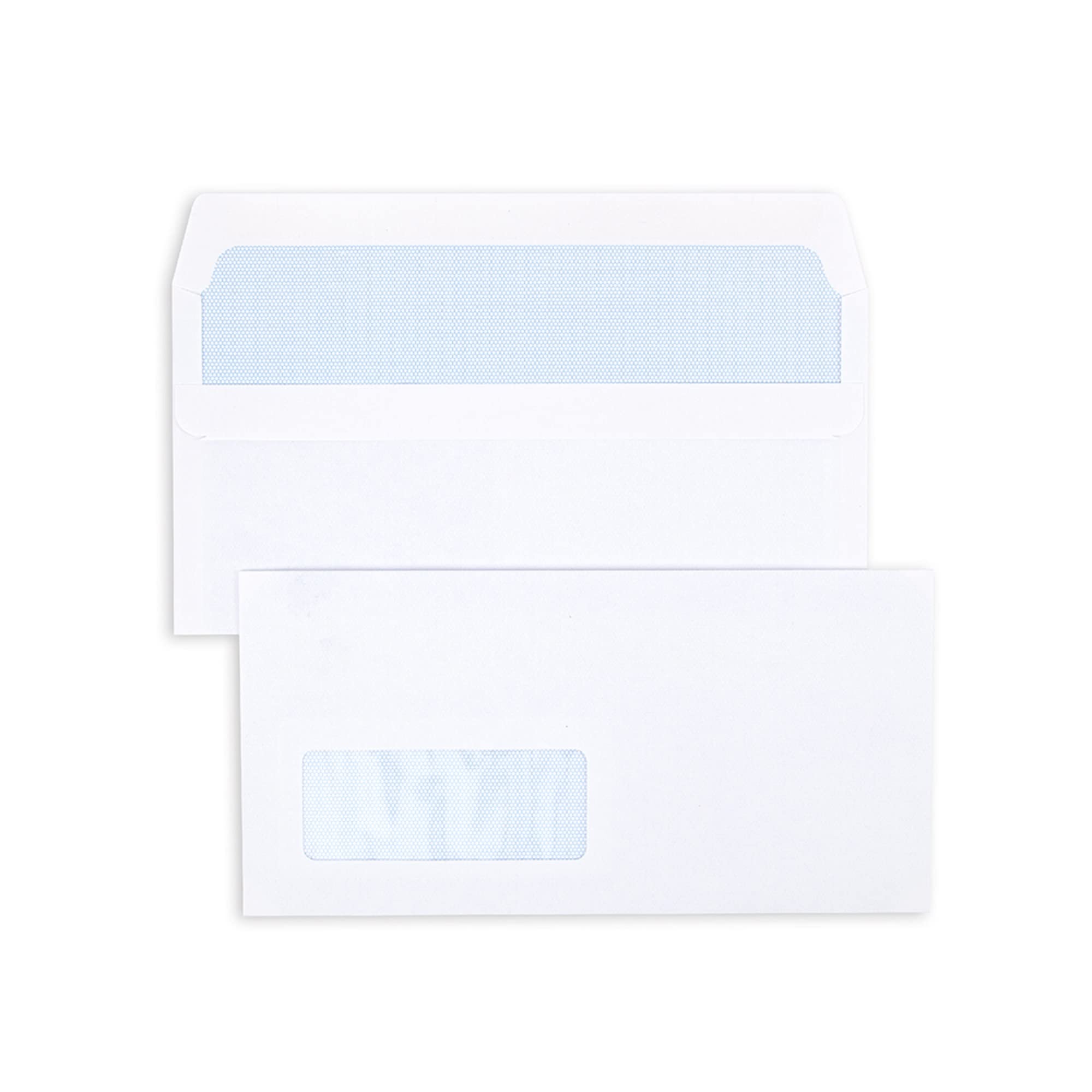 Postmaster DL Window Envelopes - 110 x 220mm, 80 GSM, Self Seal, White | 400 Pack 7