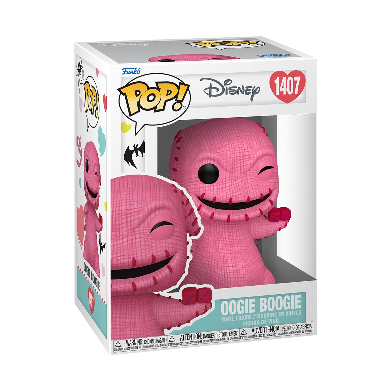 Funko Pop! Disney: The Nightmare Before Christmas - Oogie Boogie Valentine's Vinyl Figure 9