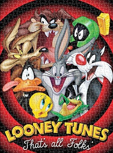 AQUARIUS Looney Tunes Collectible Series - Bugs Bunny & Friends Jigsaw Puzzle (65253)