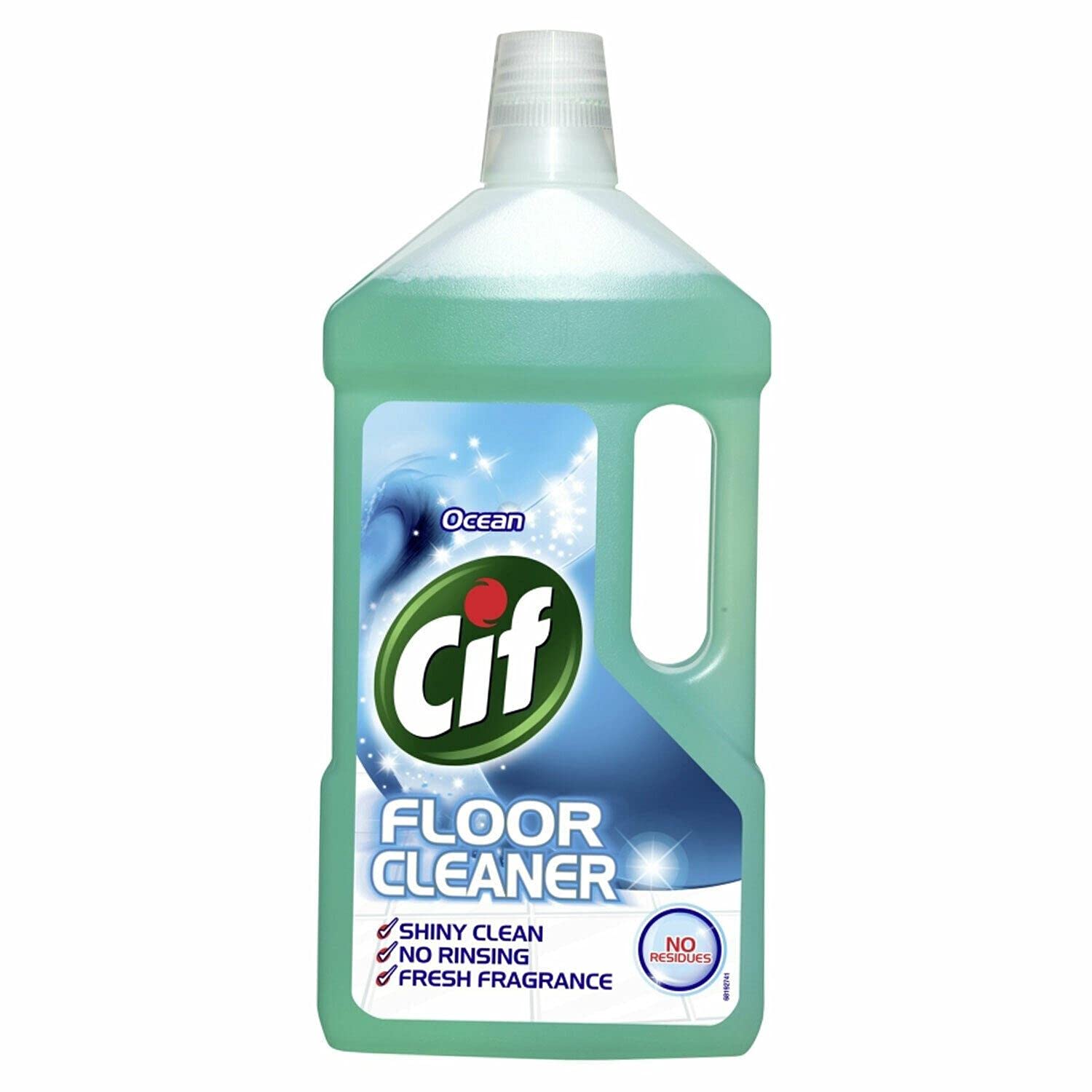 Cif Ocean Floor Cleaner - Residue Free Shine for Linoleum, Vinyl & Ceramic Tiles | 950 ml