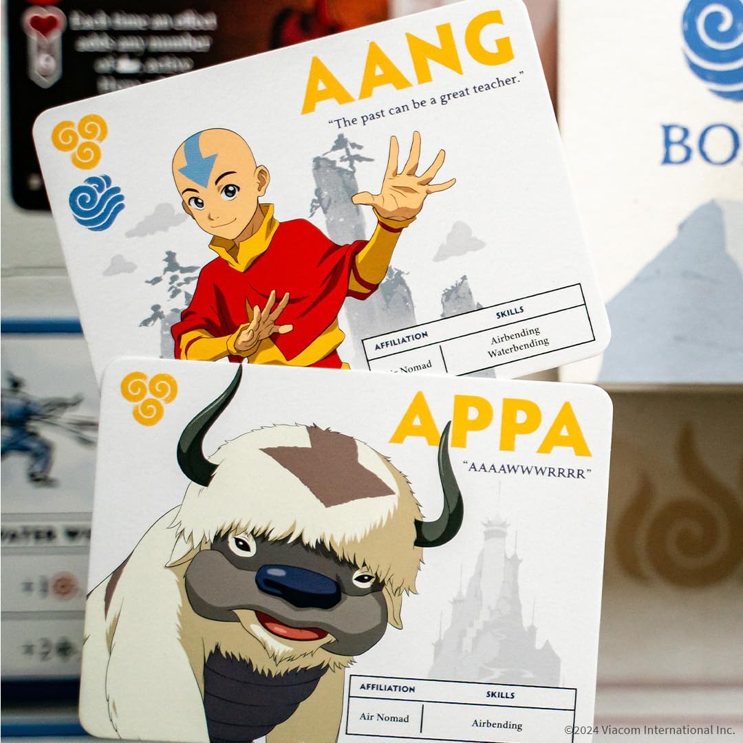 USAopoly Avatar The Last Airbender: Aang's Destiny Cooperative Deck-Building Game (DB096-653-002400-04)