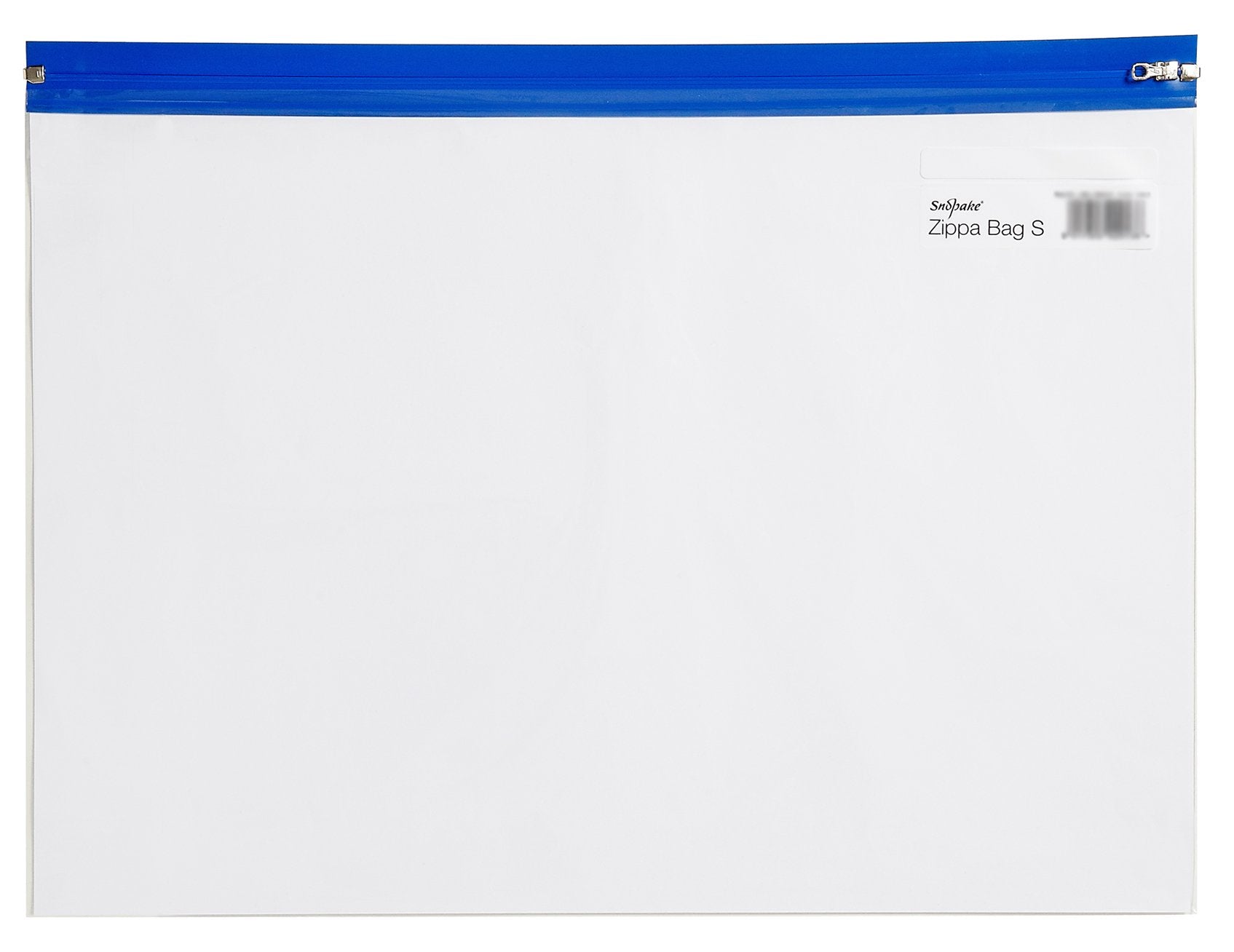 Snopake A5 Zippa-Bag 'S' Classic File Pocket with Write-On Label | Pack of 5 | Polyethylene 4