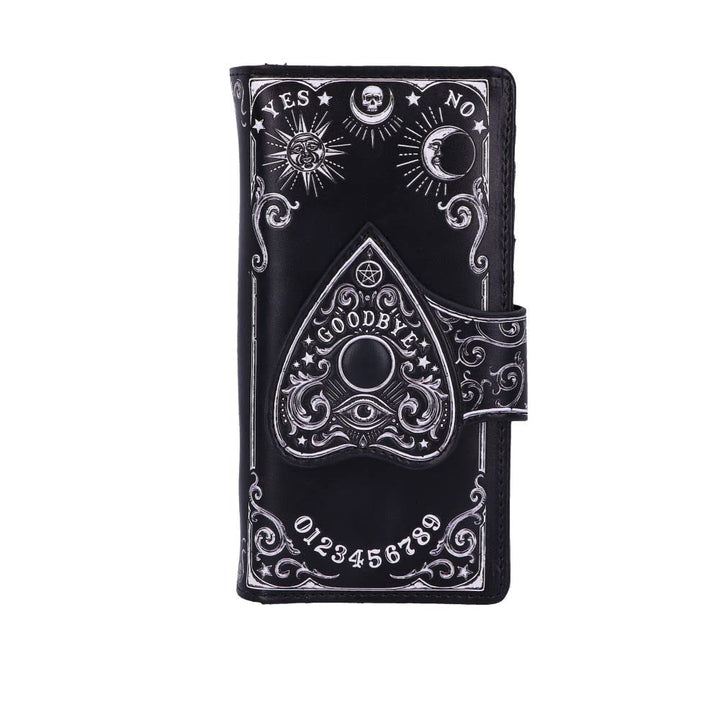 Nemesis Now Spirit Board Planchette Embossed Purse, Black