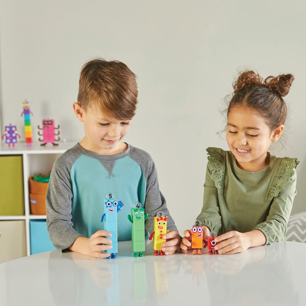 Learning Resources Numberblocks Friends One to Five - Collectible Play Figures with Posable Arms 6