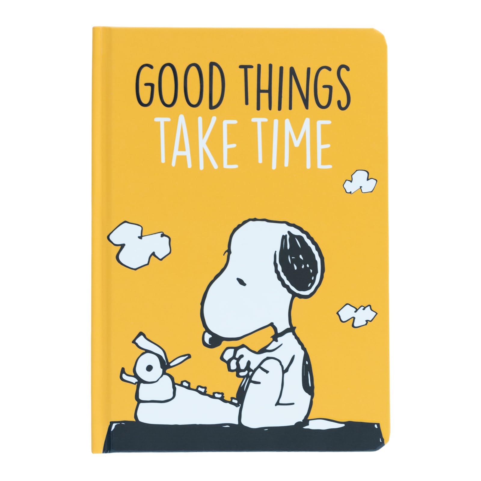 Grupo Erik Snoopy Lazy Days A5 Hardback Notebook | 96 Sheets Dotted Paper | 100 gsm