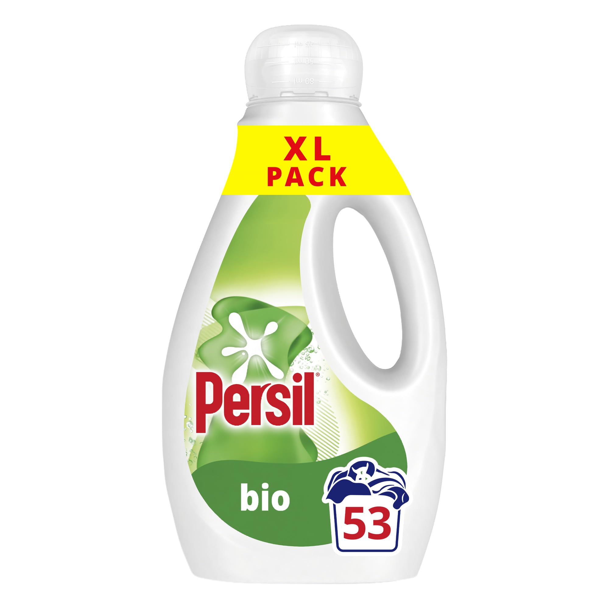 Persil Bio Laundry Washing Liquid Detergent - Tough Stain Removal | 1.43L