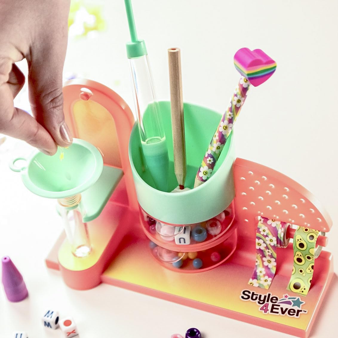 Canal Toys Mini Stationery Factory Set - Create & Customize Pens, Pencils & Notebooks 17