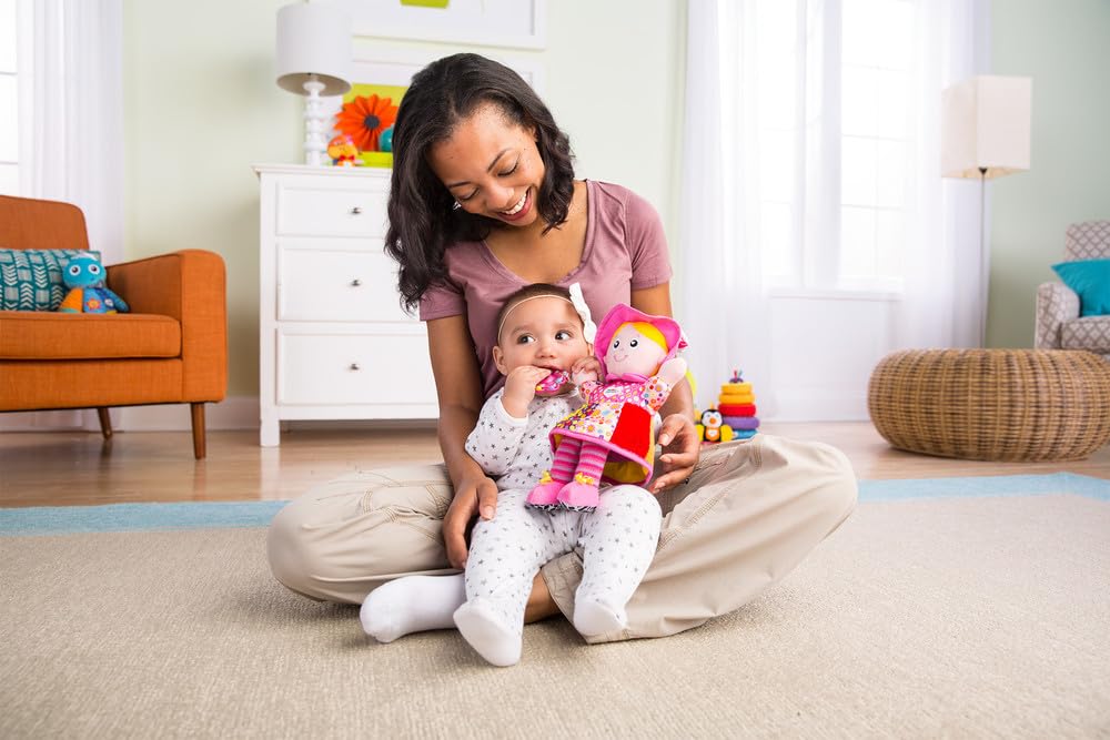 LAMAZE My Friend Emily Clip-On Pram & Pushchair Toy | Sensory Stimulation | 0-6 Months