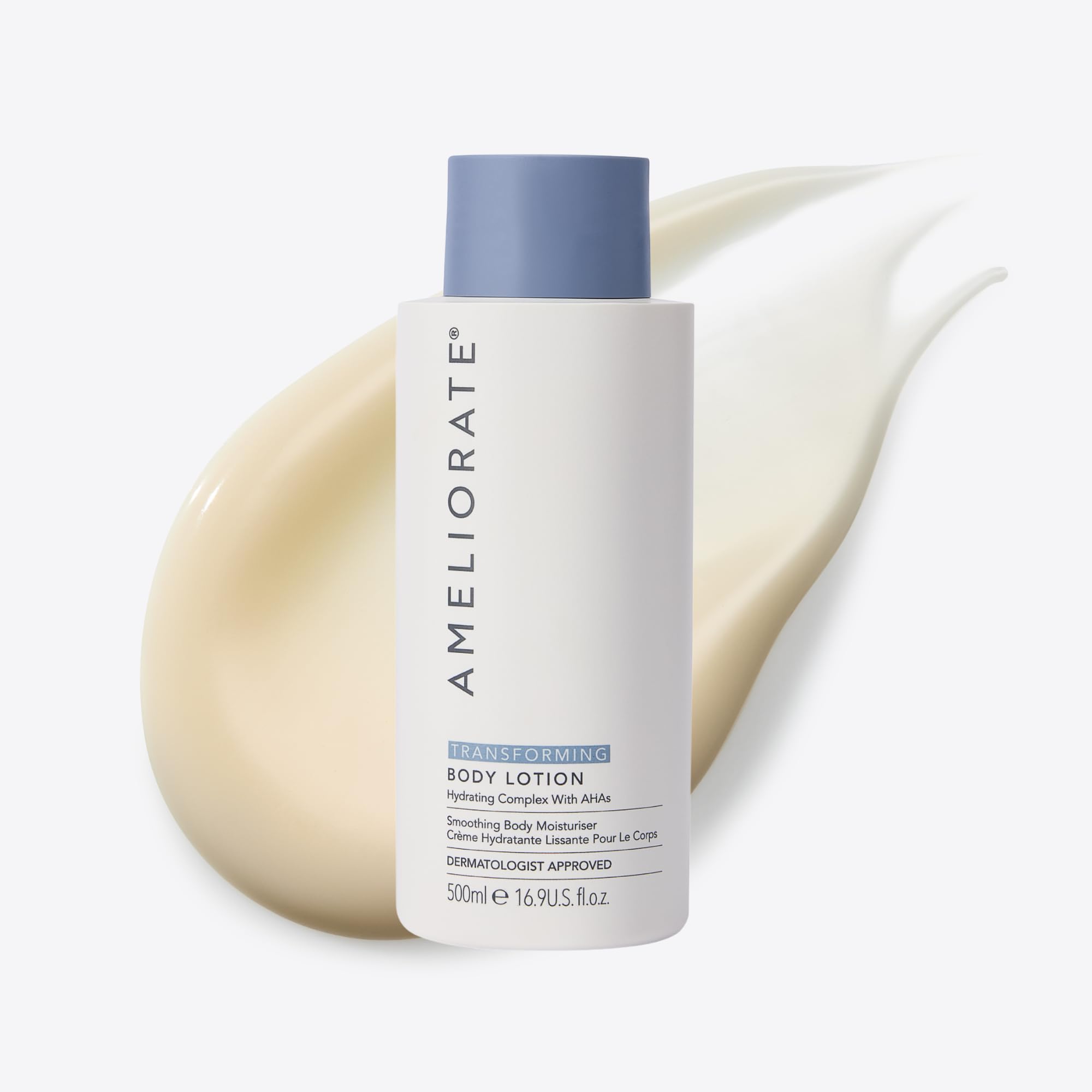 AMELIORATE Transforming Body Lotion - Exfoliates & Hydrates for KP & Bumpy Skin | 500ml 1