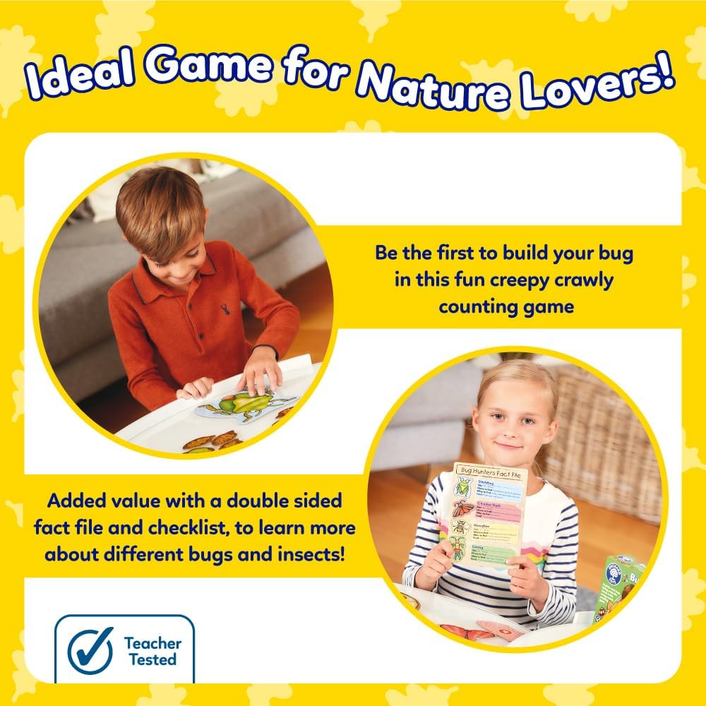 Orchard Toys Bug Hunters Game - Nature Themed Counting Board Game for Kids 2