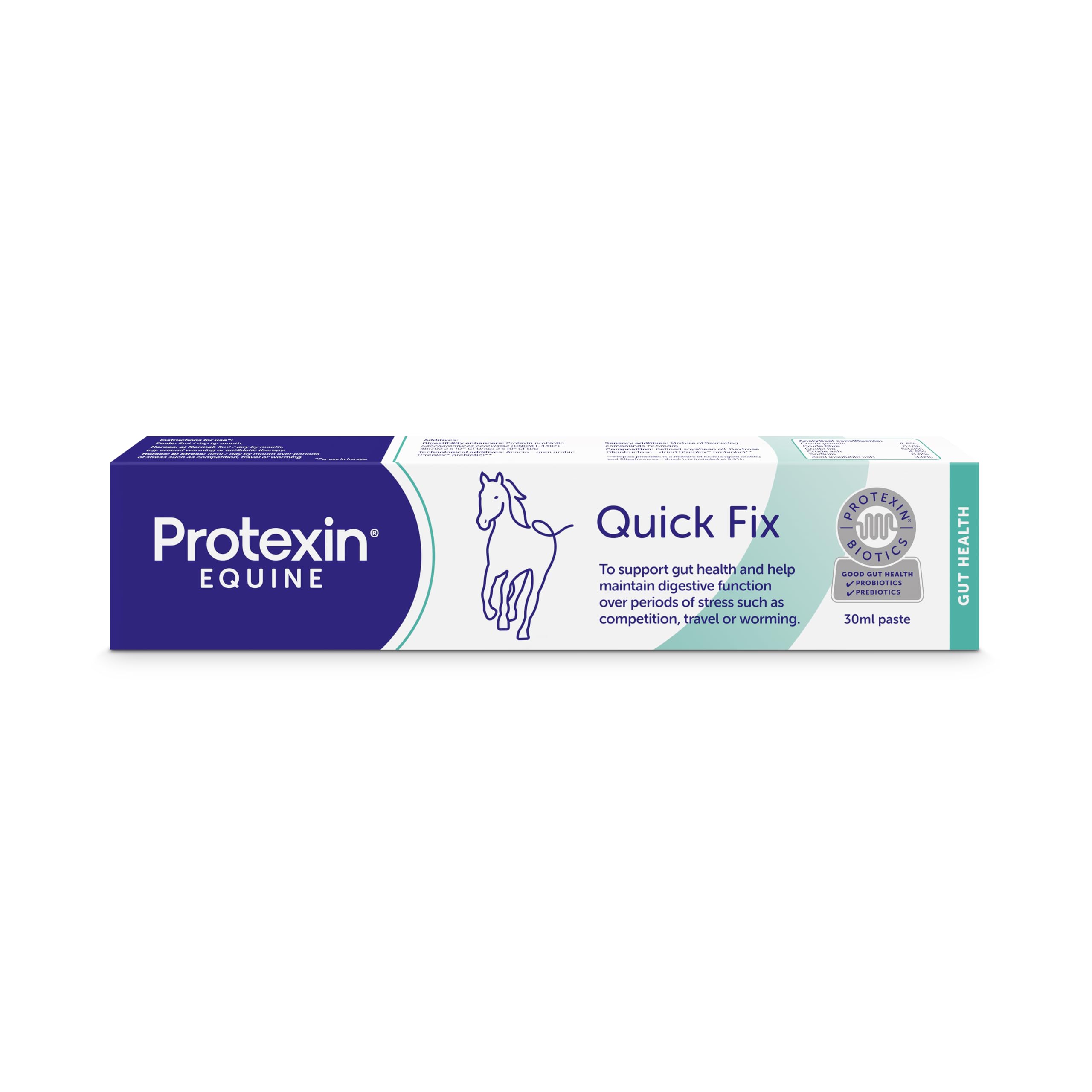 Protexin Equine Premium Quick Fix Digestive Support Paste - 30 ml Peppermint