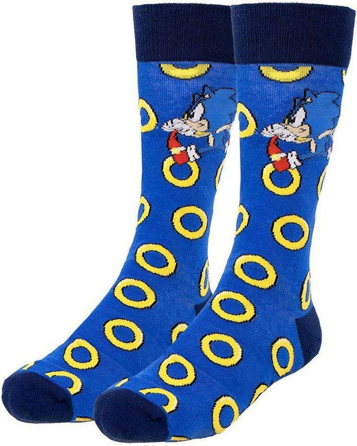 Sonic Socks - Blue, Red, Yellow (Size 40-46)