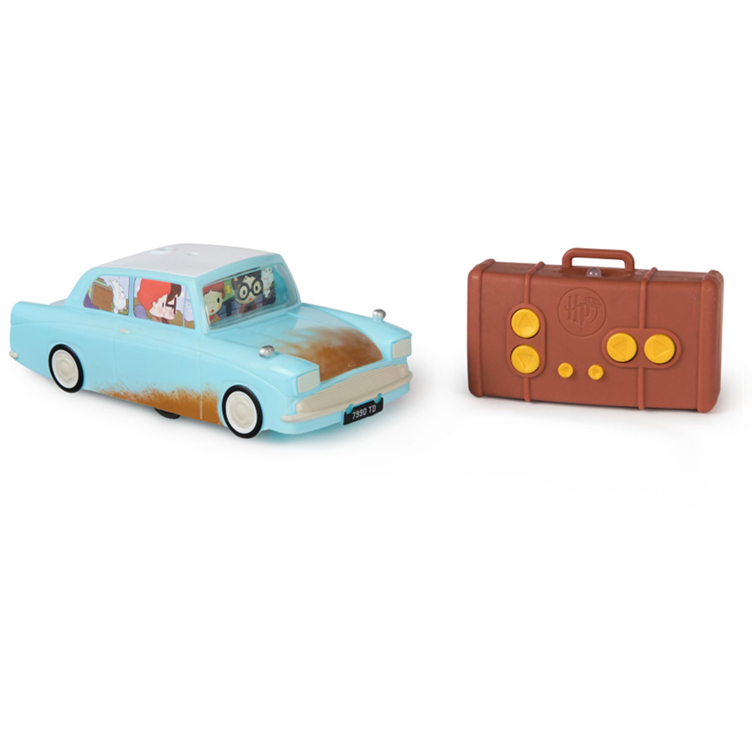 Weasley’s Flying Remote Control Car - Wall-Climbing Harry Potter RC Vehicle for Kids 6+