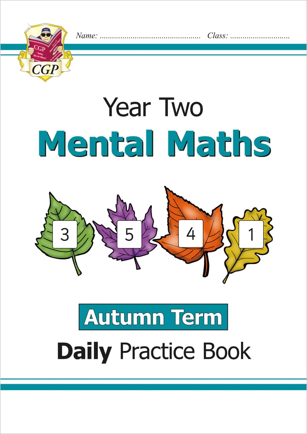 CGP Books KS1 Mental Maths Daily Practice Book - Year 2 Autumn Term | Ages 6-7 | Paperback