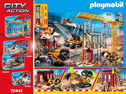 Playmobil 70443 City Action Construcion Piccolo escavatore con benna mobile 3