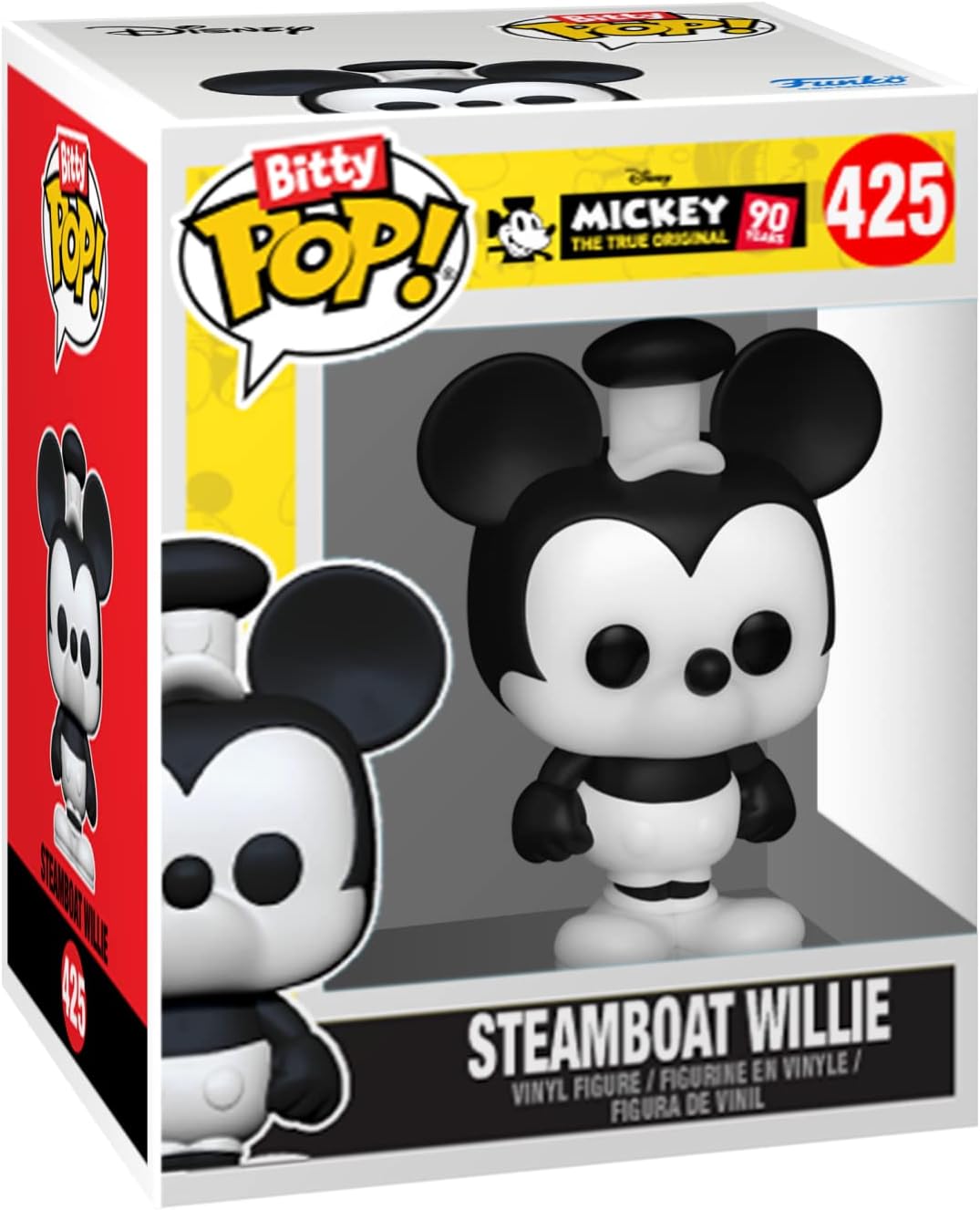 Funko Bitty POP! Disney - Minnie Mouse (Red Dress), Daisy Duck, Donald Duck & Mystery Figure Vinyl Set 17