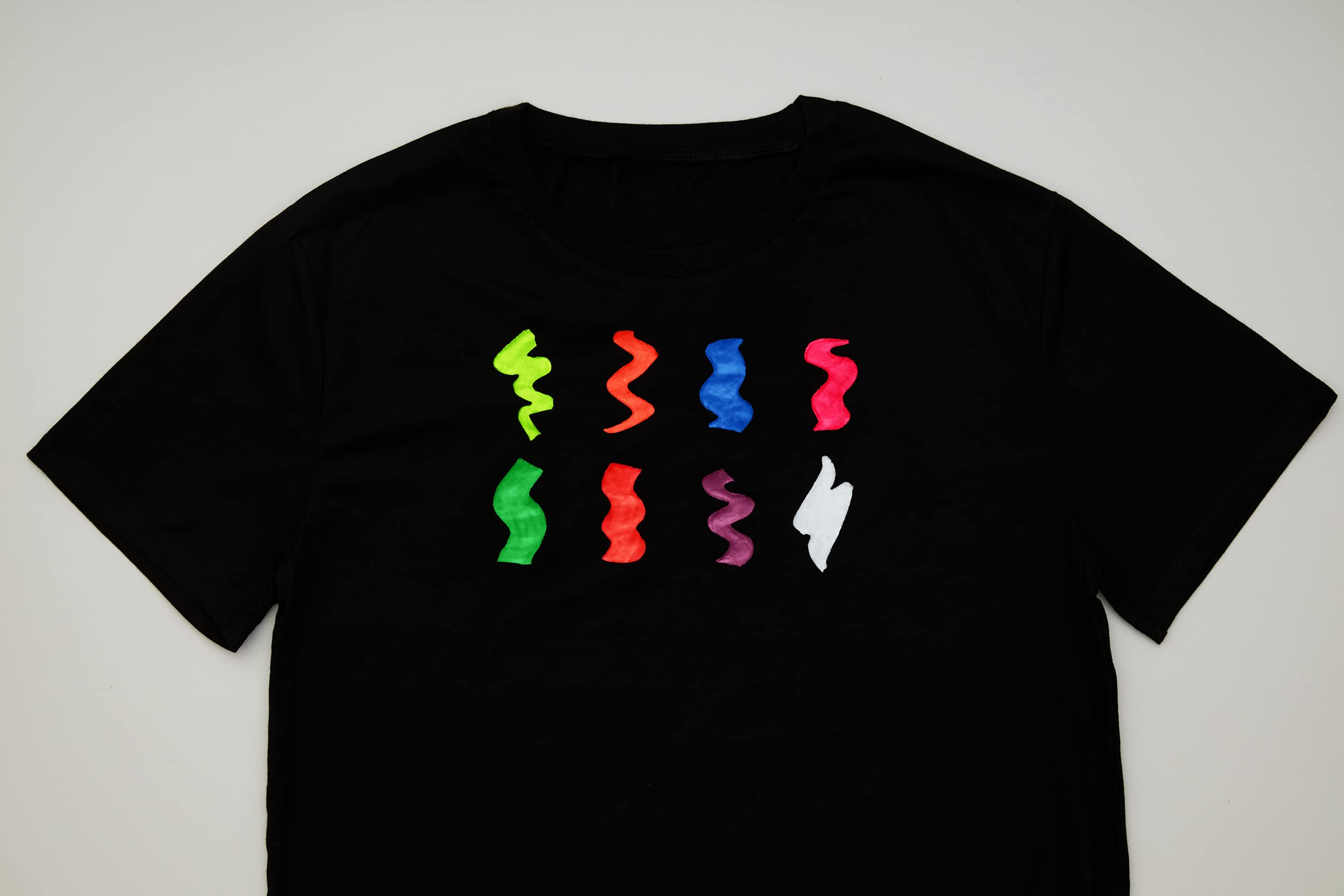 Moon Glow - Neon UV 3D Fabric Paint - 125ml - Intense Red 4