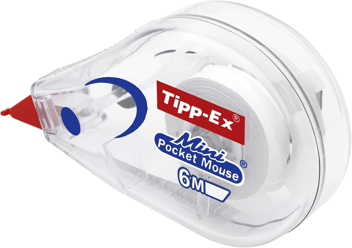 Tipp-Ex Mini Pocket Mouse Plastic Tape - Box of 10 - High-Quality, 6 m, Tear-Resistant Tapes with Smooth Glide 3