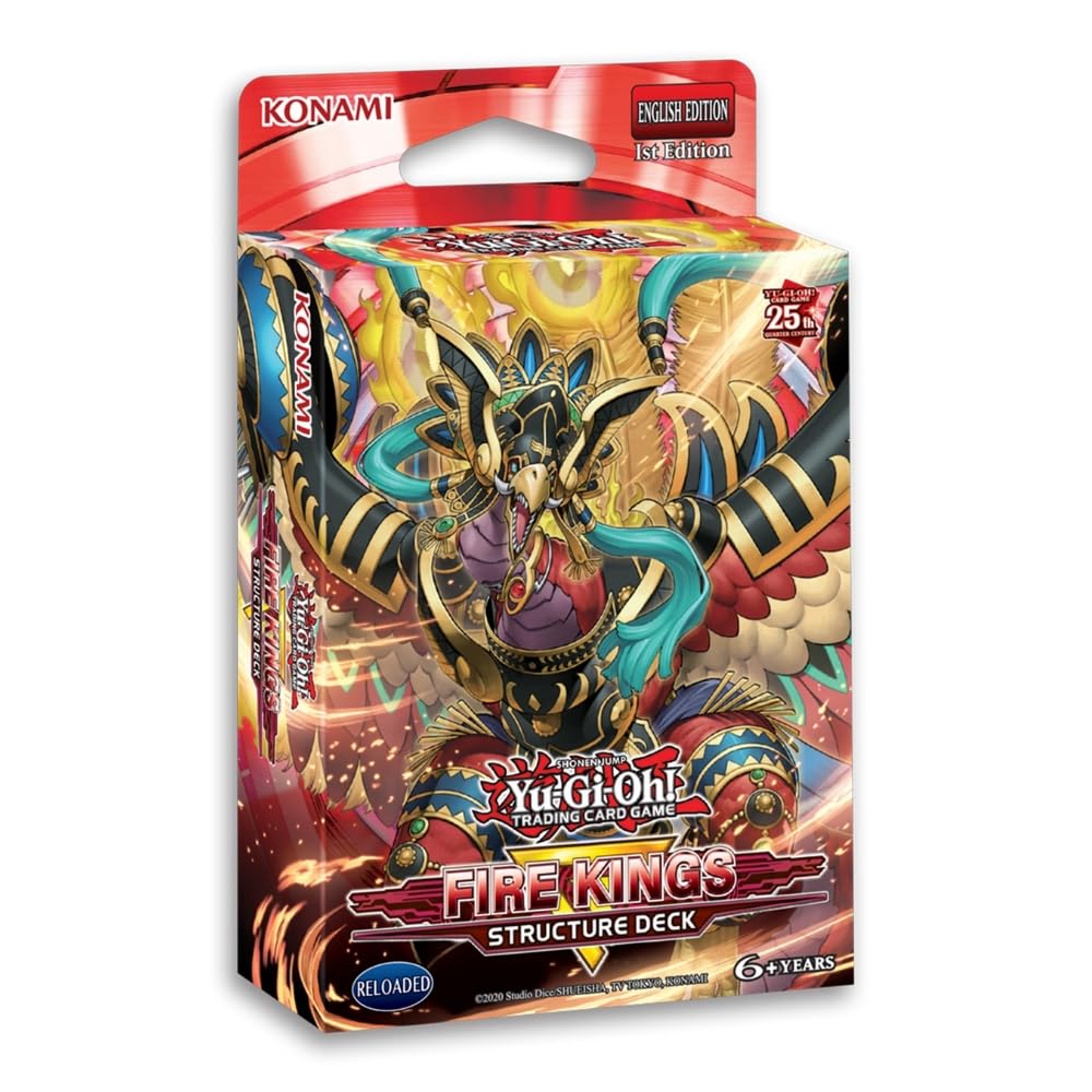 Yu-Gi-Oh! Fire Kings Structure Deck (Reprint) [Trading Card Set] 1