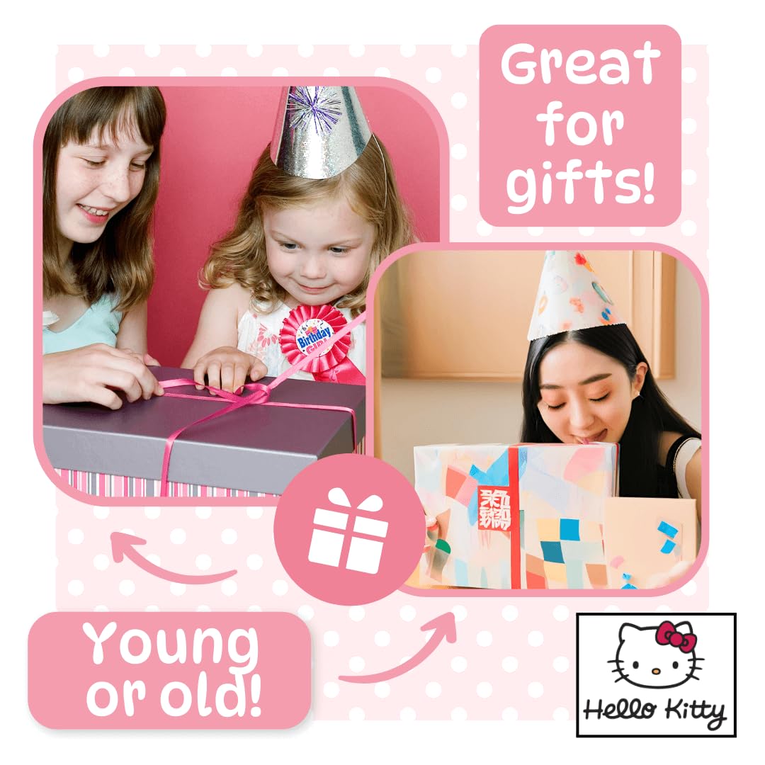 Hello Kitty Plush - 15cm Sitting Sanrio Collectible, White Cotton Stuffed Animal 5