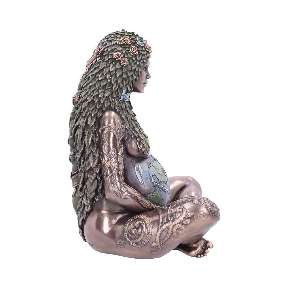 Nemesis Now Gaia Mother Earth Figurine - Bronze Resin Statue | 30cm Height 4