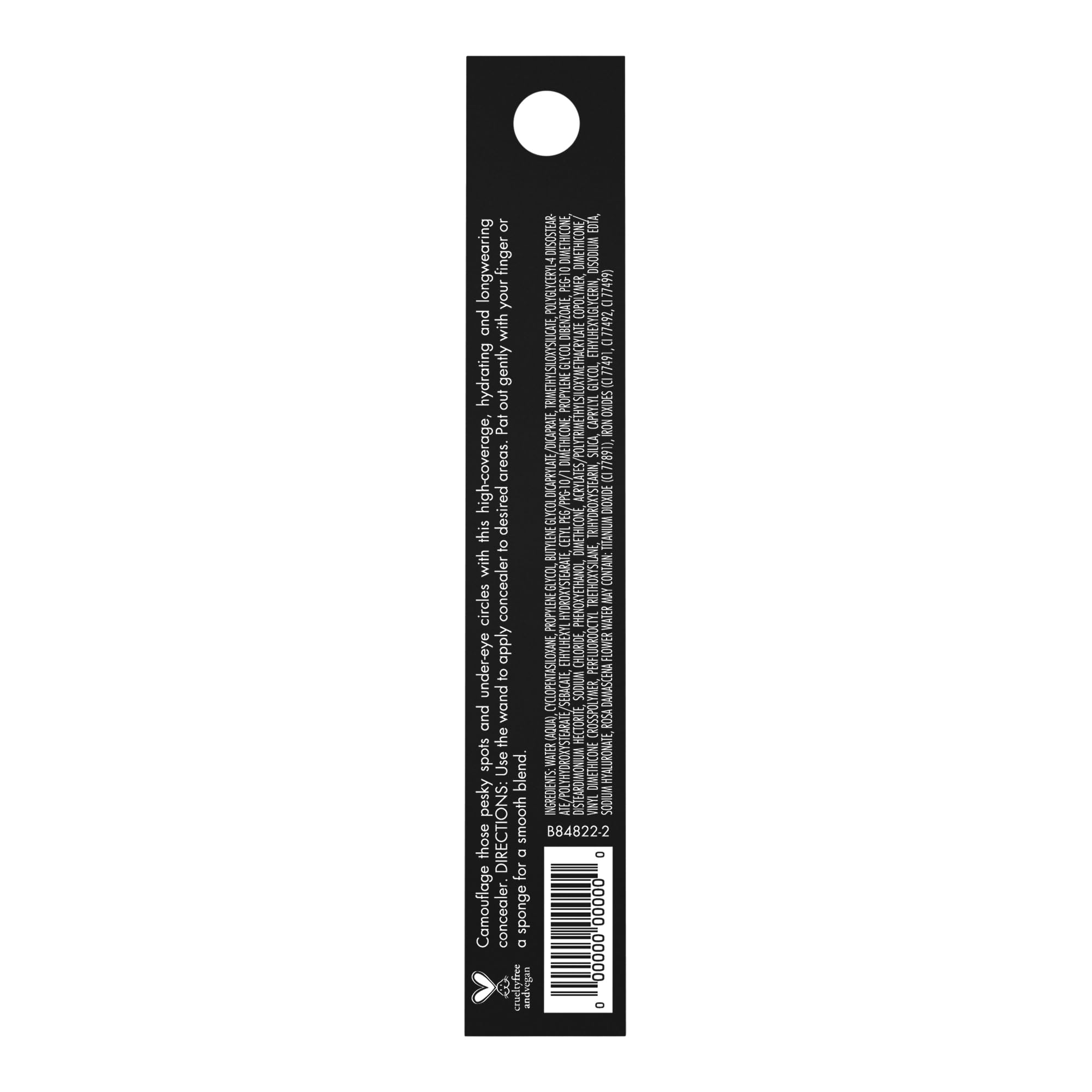 e.l.f. Hydrating Satin Camo Concealer - Deep Chestnut (32g) 4