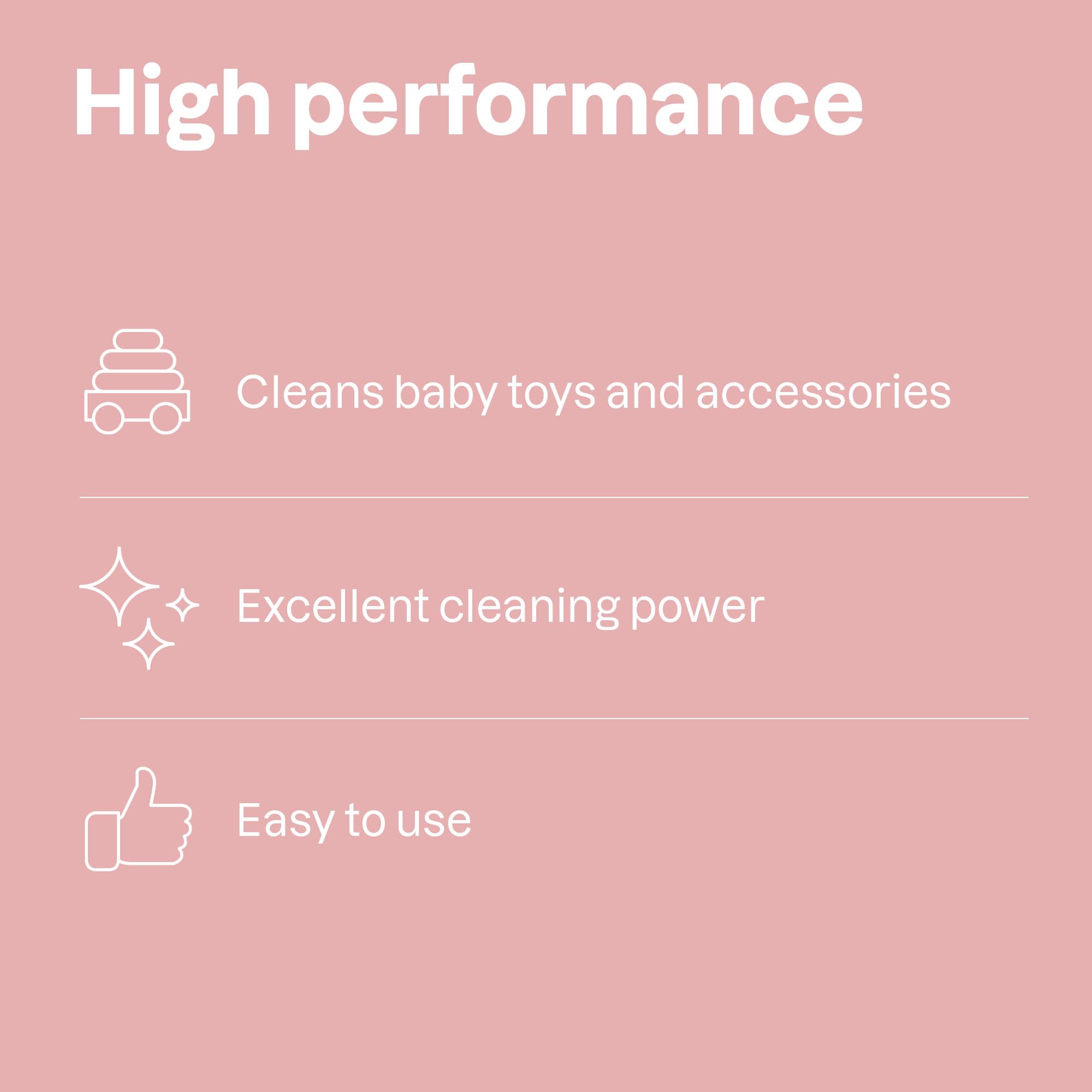 ATTITUDE EWG Verified Toy and Surface Cleaner - Unscented, Plant-Based Formula | 800 ml Spray 3