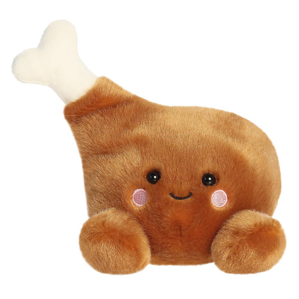 Aurora Palm Pals Mila Drumstick Soft Toy - 13cm, Brown, Unisex Children