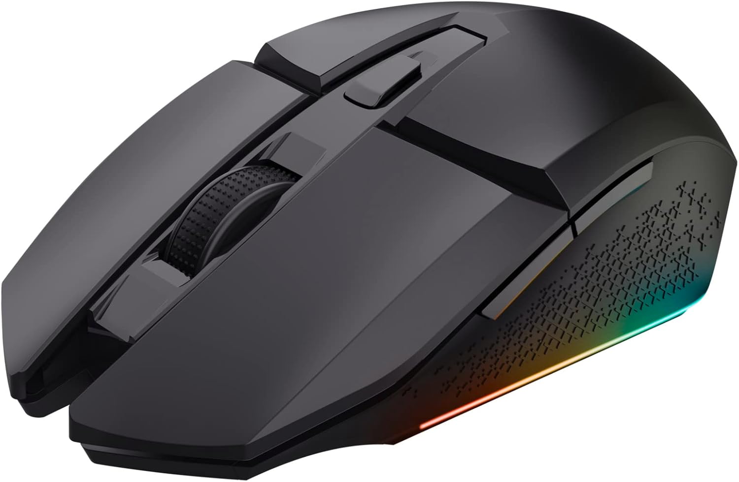 Trust Gaming GXT 110 Felox wiederaufladbare kabellose Gaming-Maus – 80-Stunden-Akku, 800–4800 DPI, RGB-LED, 6 Tasten