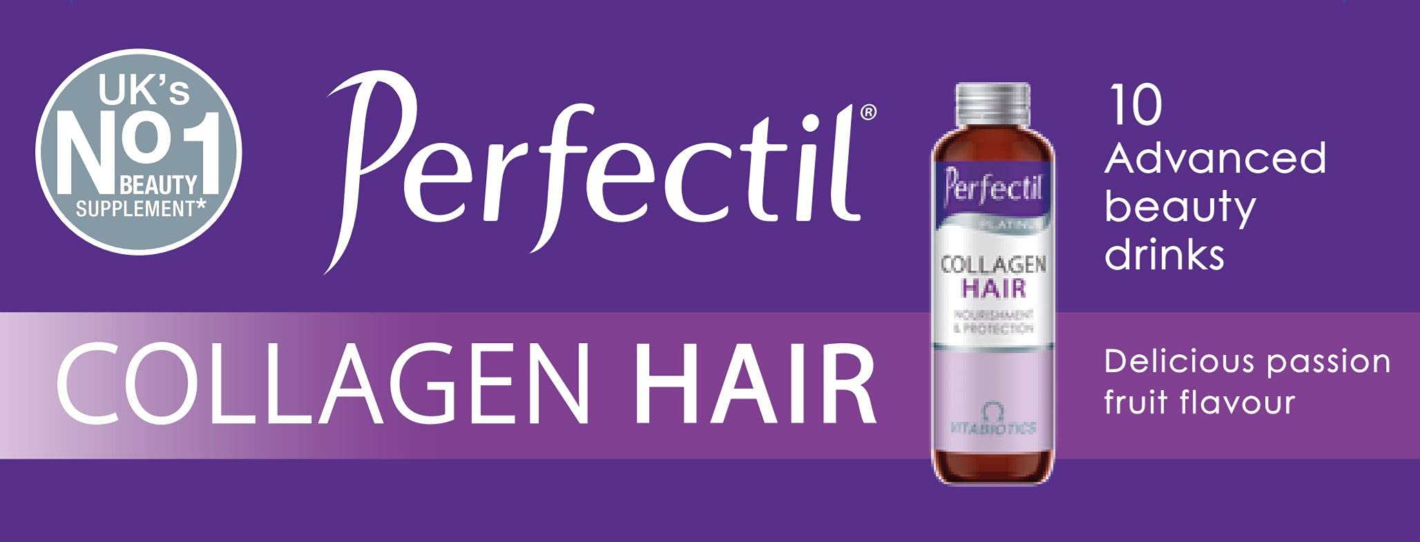 Perfectil Platinum Collagen Drink for Hair - 10 x 50 ml Vials 14