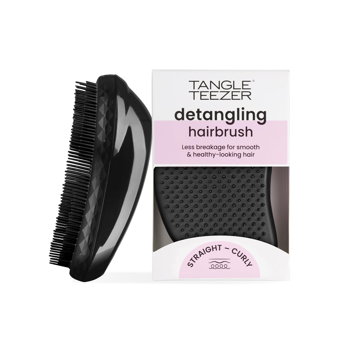 Tangle Teezer The Original Detangling Hairbrush - Detangles & Smoothens | Wet or Dry Hair | Unisex Adult