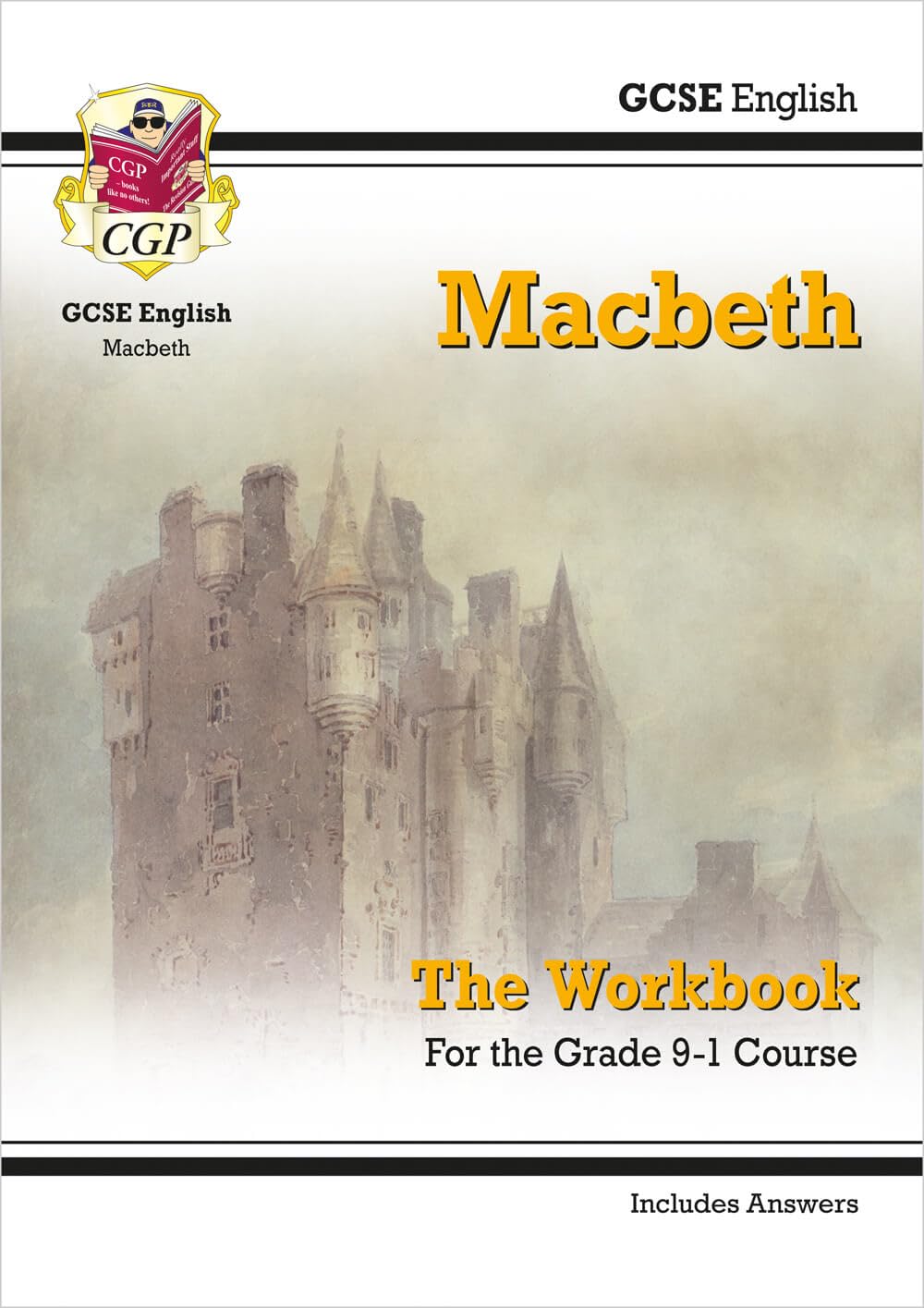 CGP GCSE English Macbeth Workbook - Grade 9-1 Exams | Paperback | 80 Pages