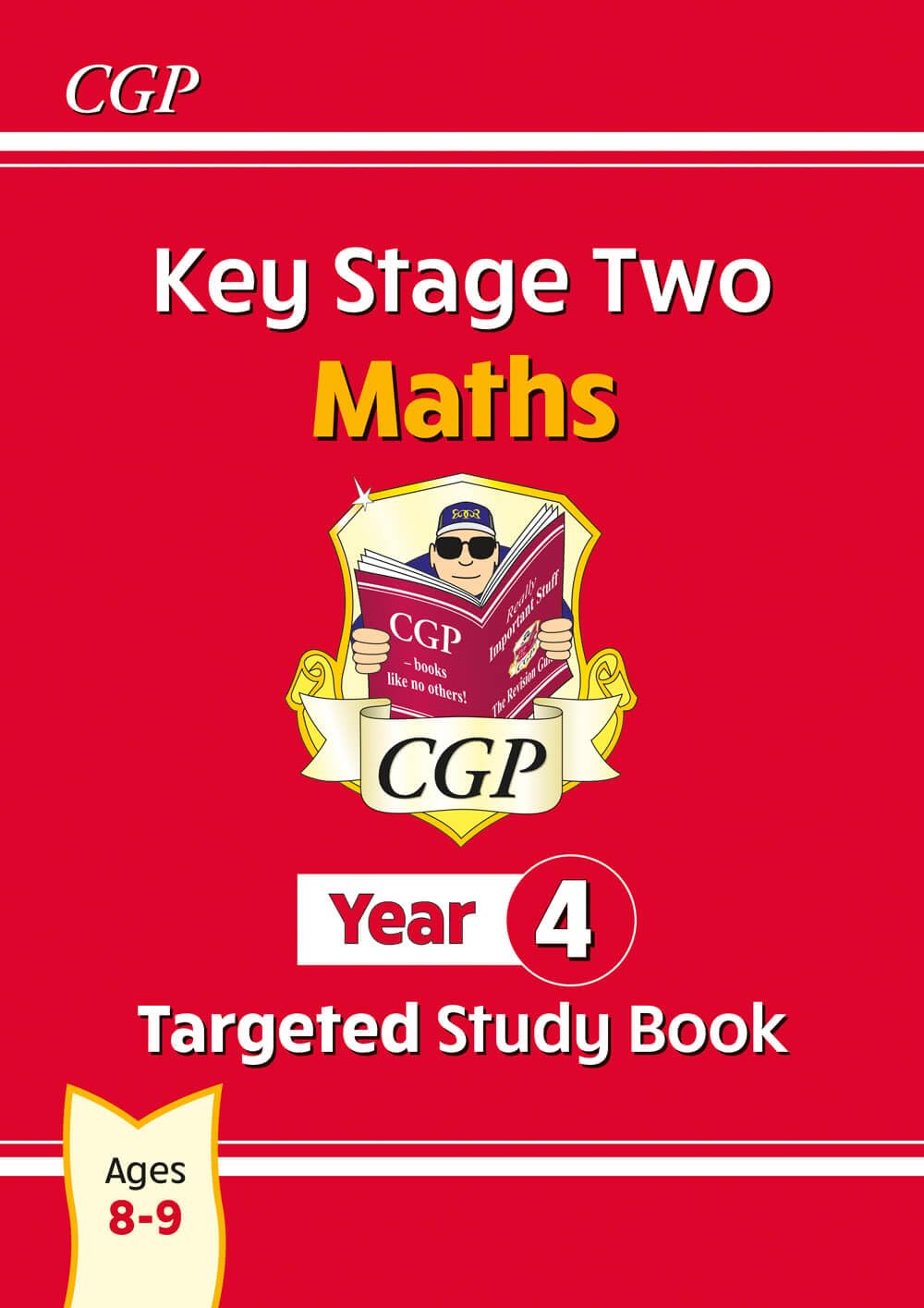 CGP Books Year 4 Maths Targeted Study Book - Ages 8-9 | Paperback | 72 Pages