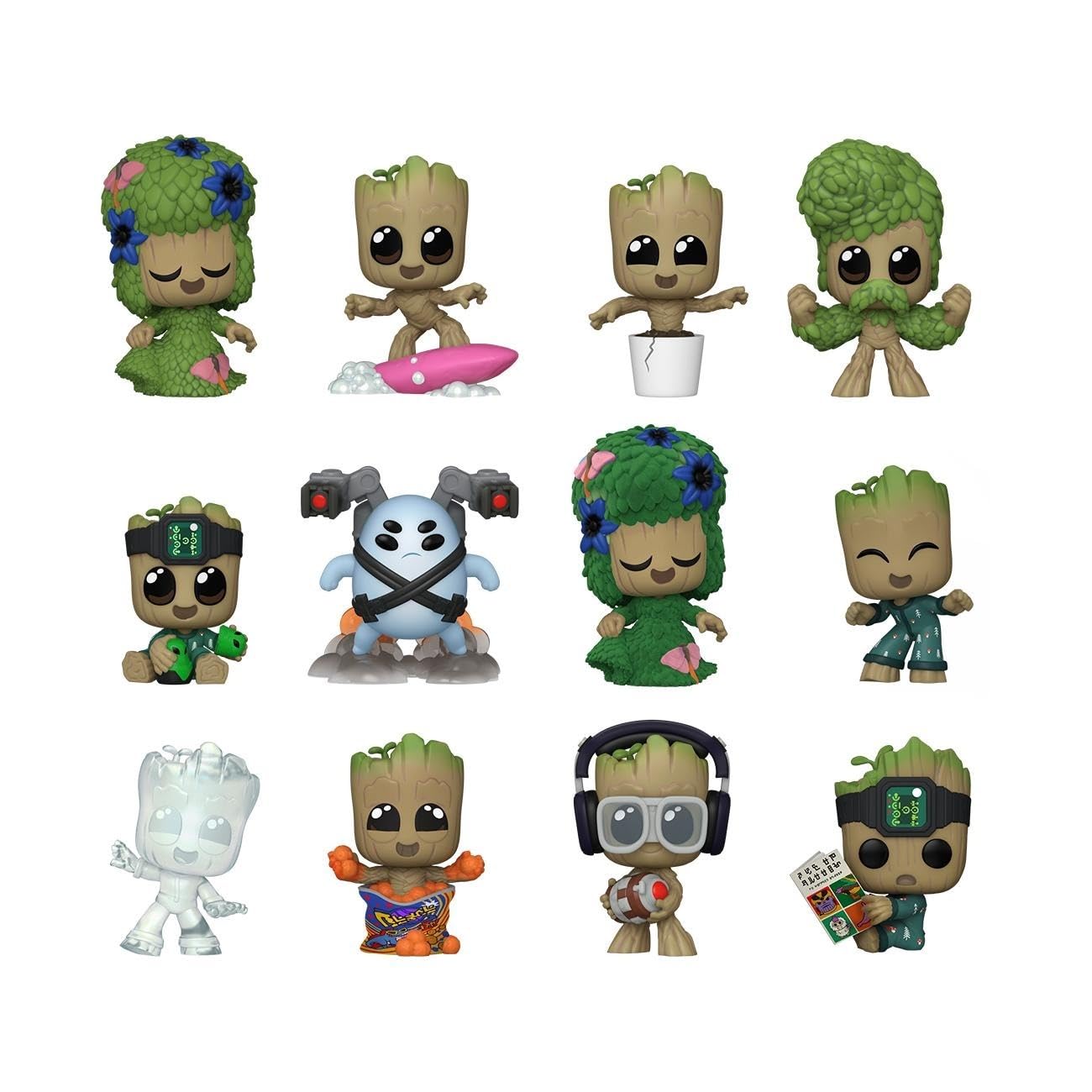 Funko Mystery Mini - Marvel Guardians of the Galaxy - Groot Shorts Vinyl Figure (70656) 3