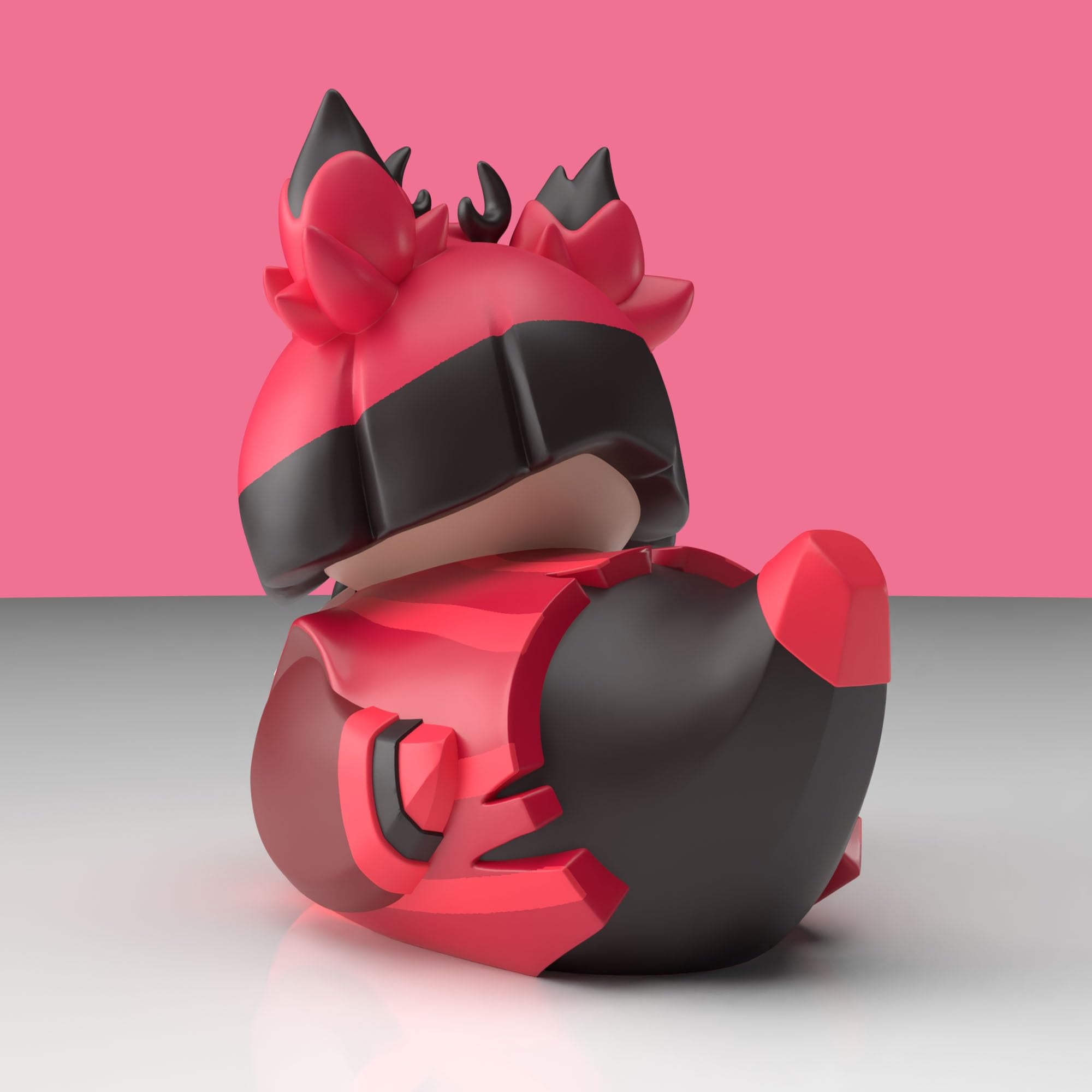 TUBBZ First Edition: Hazbin Hotel - Alastor Cosplaying Rubber Duck Vinyl Figure 9