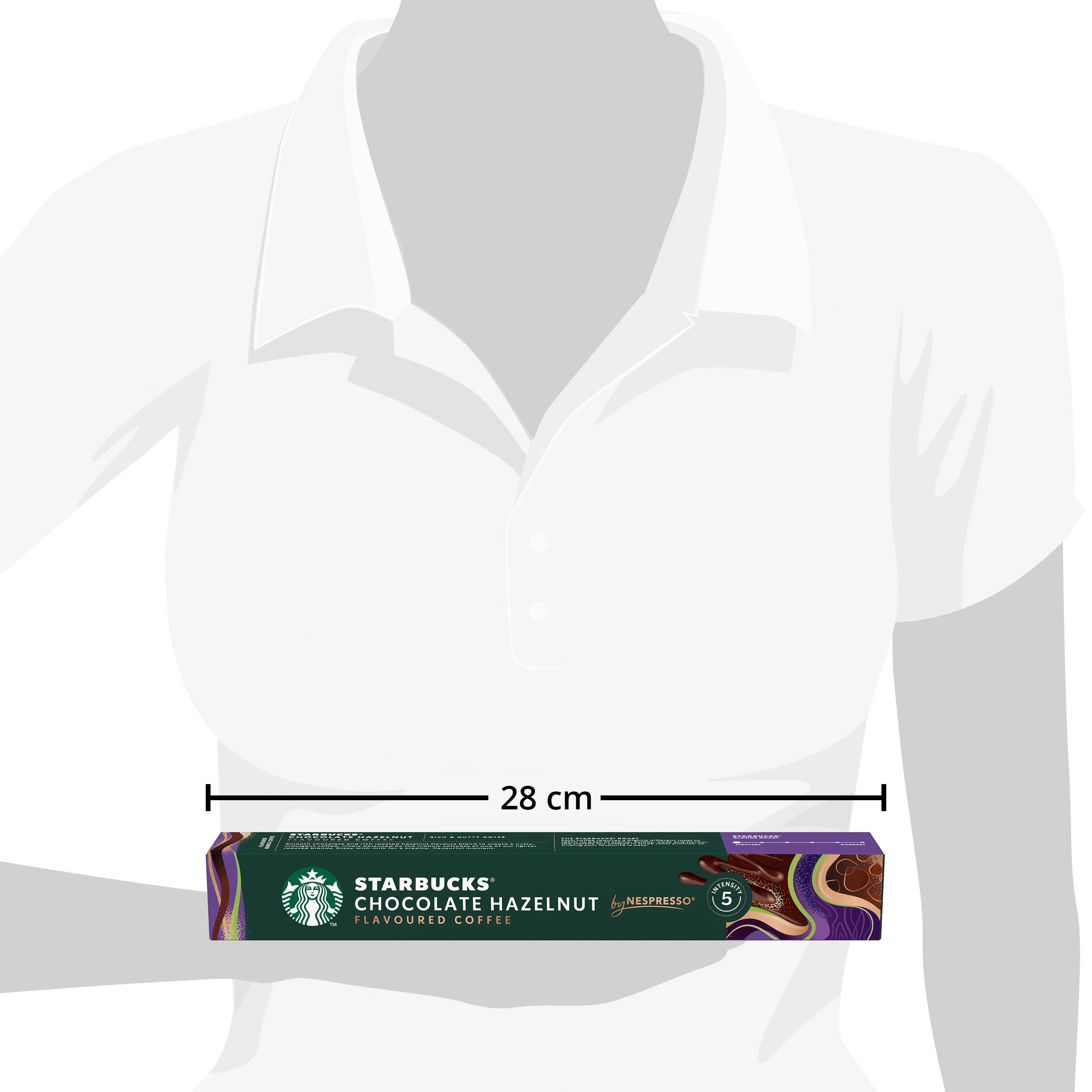 STARBUCKS Chocolate Hazelnut by Nespresso - Blonde Roast Coffee Capsules | Intensity 5 | 60 Count 3