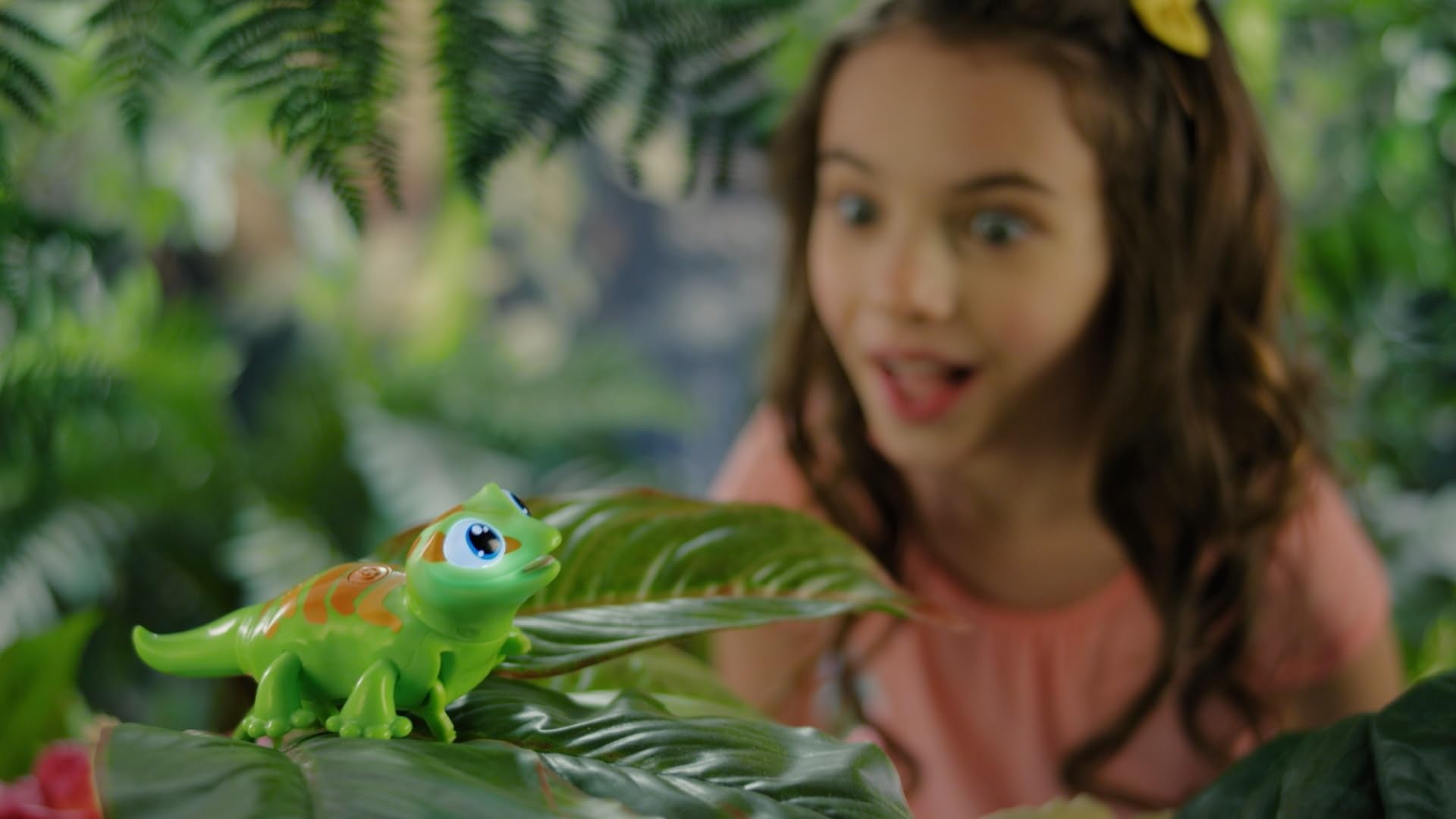 Animagic Let's Go Gecko - Interactive Walking, Dancing & Light-Up Electronic Pet for Kids 11