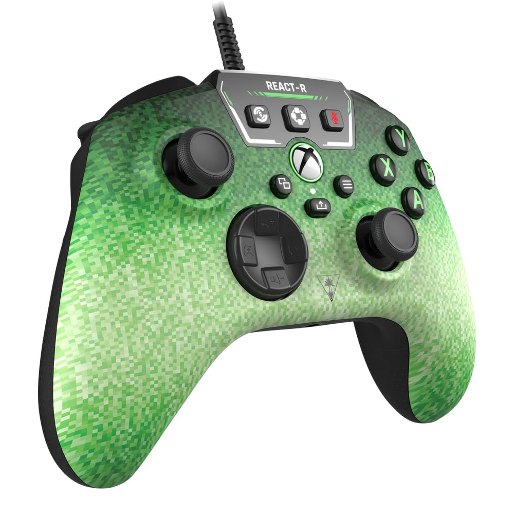Turtle Beach React-R Pixel Wired Gaming Controller with Audio Controls, Mappable Buttons & Textured Grips for Xbox Series X|S, Xbox One & PC [Officially Licensed for Xbox] 4