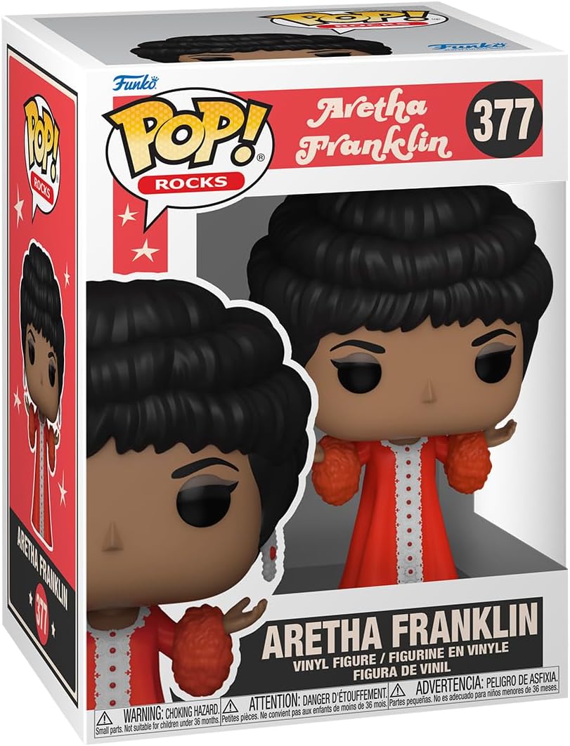 Funko Pop! Rocks - Aretha Franklin Vinyl Figure (75368)