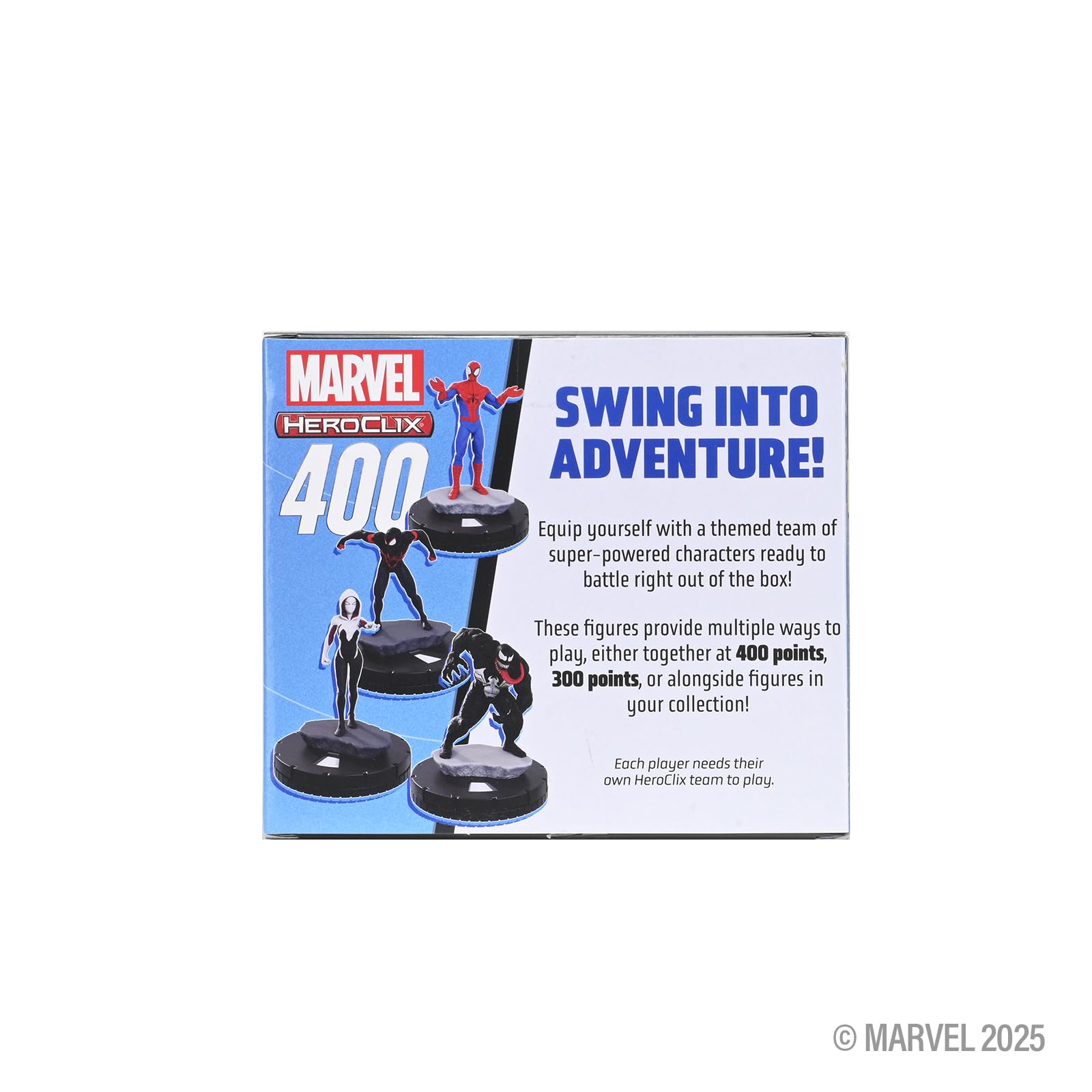 WizKids Marvel HeroClix 400: Spider-Man Tabletop Strategy Game Miniatures Set 2